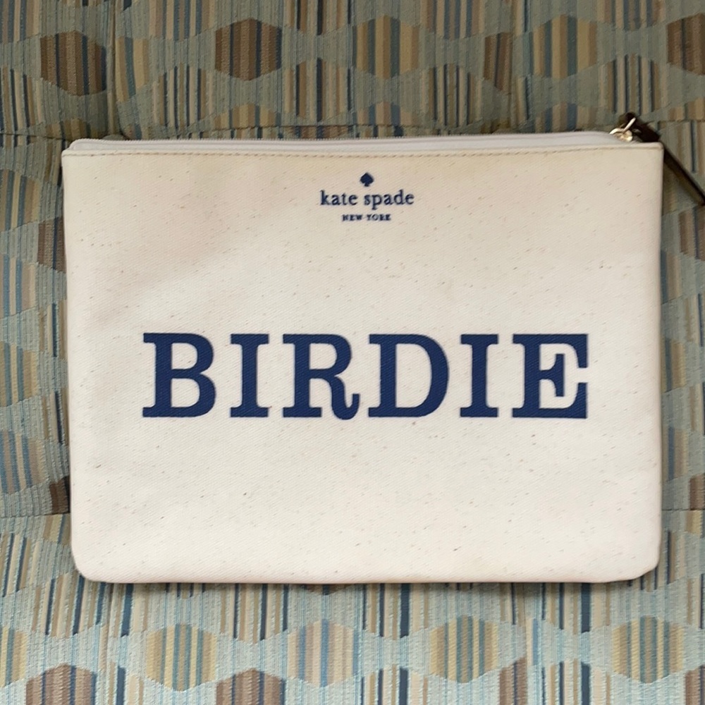 Kate spade golf zip bag